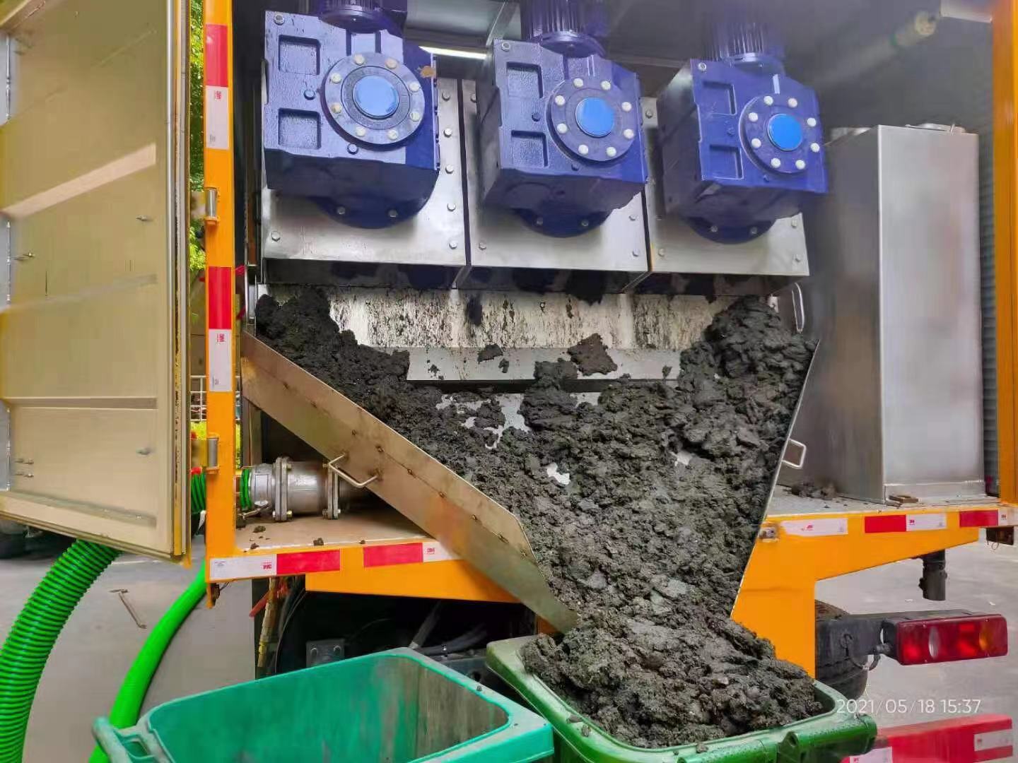 琅琊化粪池清掏城市维护站-泥浆净化干湿分离处理